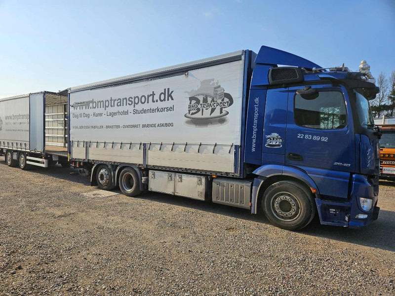 Mercedes-Benz Actros 2540 L // Lift // Kærre // ACC - Truk dengan terpal samping: gambar 1 Mercedes-Benz Actros 2540 L // Lift // Kærre // ACC - Truk dengan terpal samping: gambar 1