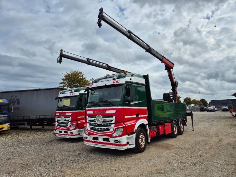 Mercedes-Benz Actros 2551/6x2 // Palfinger 16002 B // 2 x trucks - Truk derek: gambar 4 Mercedes-Benz Actros 2551/6x2 // Palfinger 16002 B // 2 x trucks - Truk derek: gambar 4