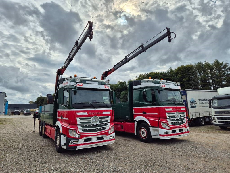 Mercedes-Benz Actros 2551/6x2 // Palfinger 16002 B // 2 x trucks - Truk derek: gambar 2 Mercedes-Benz Actros 2551/6x2 // Palfinger 16002 B // 2 x trucks - Truk derek: gambar 2
