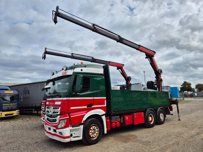 Mercedes-Benz Actros 2551/6x2 // Palfinger 16002 B // 2 x trucks - Truk derek: gambar 3 Mercedes-Benz Actros 2551/6x2 // Palfinger 16002 B // 2 x trucks - Truk derek: gambar 3