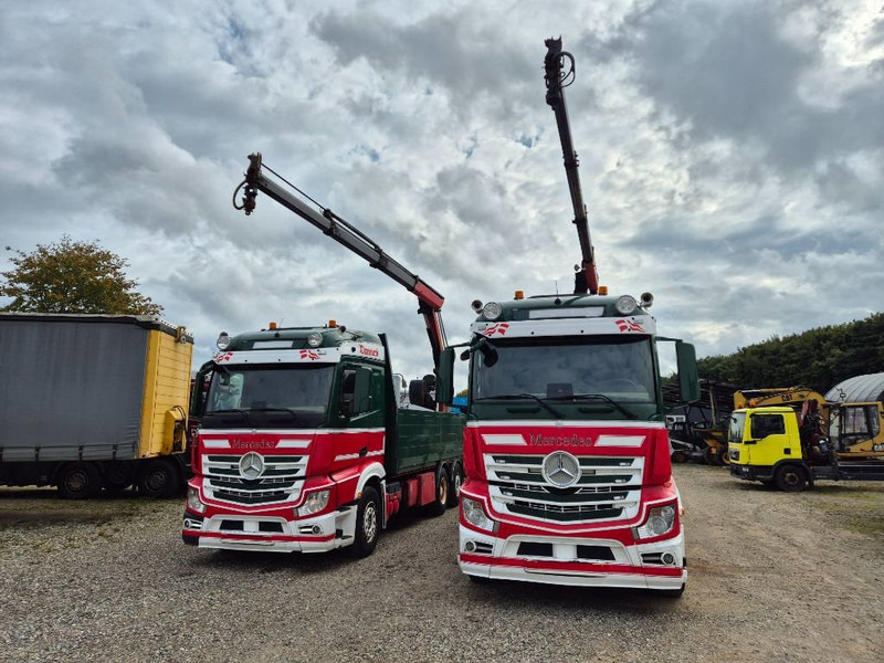 Mercedes-Benz Actros 2551/6x2 // Palfinger 16002 B // 2 x trucks - Truk derek: gambar 3 Mercedes-Benz Actros 2551/6x2 // Palfinger 16002 B // 2 x trucks - Truk derek: gambar 3