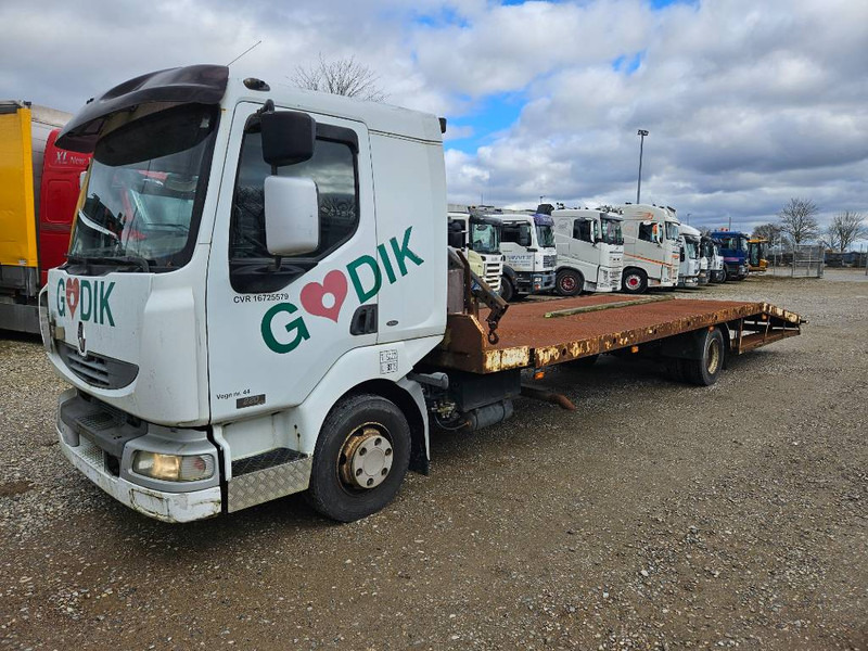 Renault Midlum 220 Machine/auto Transport and crane(2 stk) - Truk pengangkut mobil, Truk derek: gambar 1 Renault Midlum 220 Machine/auto Transport and crane(2 stk) - Truk pengangkut mobil, Truk derek: gambar 1
