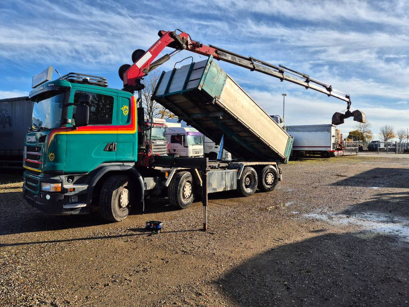 Scania G490 8x2/6 // HMF 2620 K-5 // Pendellad - Truk derek: gambar 1 Scania G490 8x2/6 // HMF 2620 K-5 // Pendellad - Truk derek: gambar 1