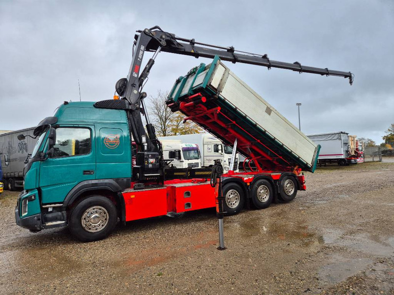 Volvo FMX 500 8x4 // HIAB X-HIPRO 262 EP-5 // 3-Tipper - Truk derek: gambar 1 Volvo FMX 500 8x4 // HIAB X-HIPRO 262 EP-5 // 3-Tipper - Truk derek: gambar 1