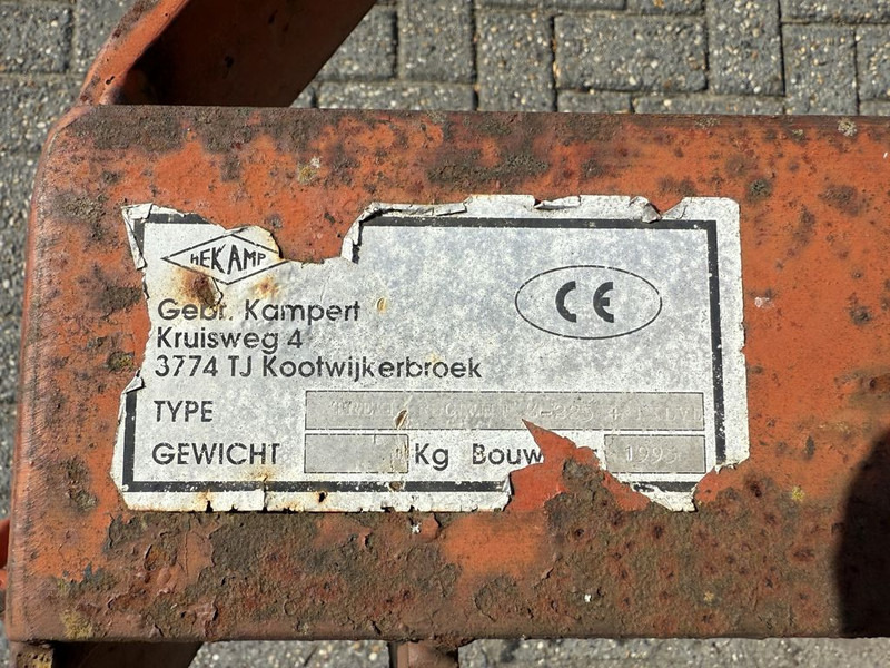 Hekamp Landbouwschuif 230cm met Wielonderstel - Garu: gambar 5 Hekamp Landbouwschuif 230cm met Wielonderstel - Garu: gambar 5