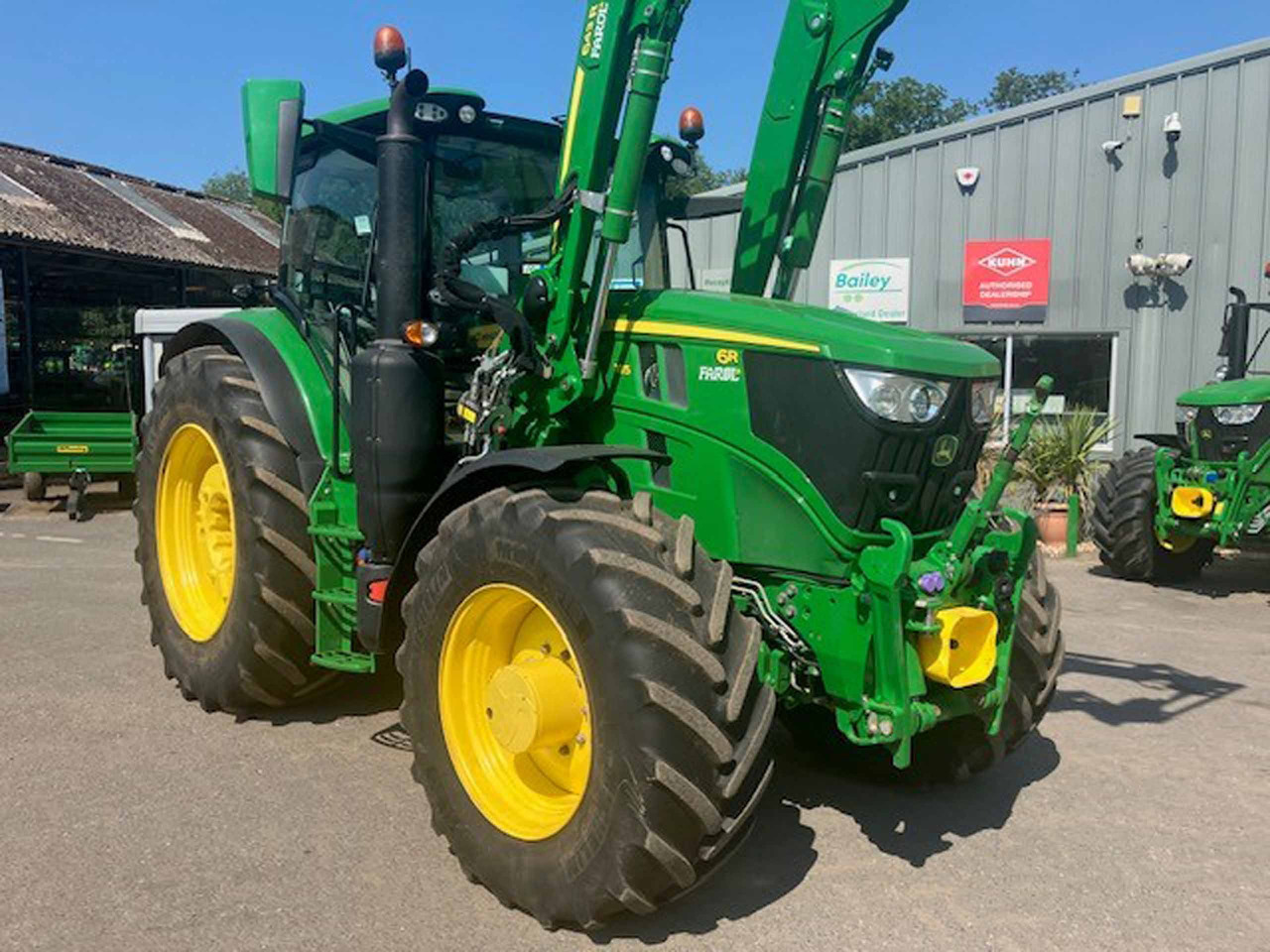 John Deere 6R 185 - Traktor: gambar 5 John Deere 6R 185 - Traktor: gambar 5