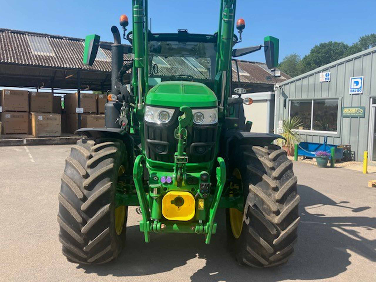 John Deere 6R 185 - Traktor: gambar 4 John Deere 6R 185 - Traktor: gambar 4