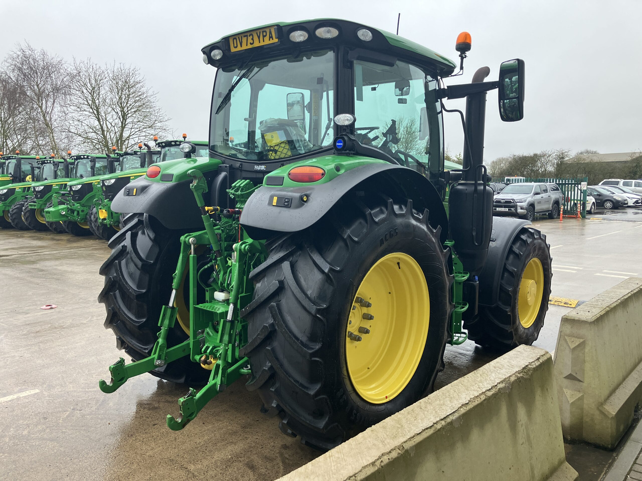 John Deere 6R 185 - Traktor: gambar 5 John Deere 6R 185 - Traktor: gambar 5