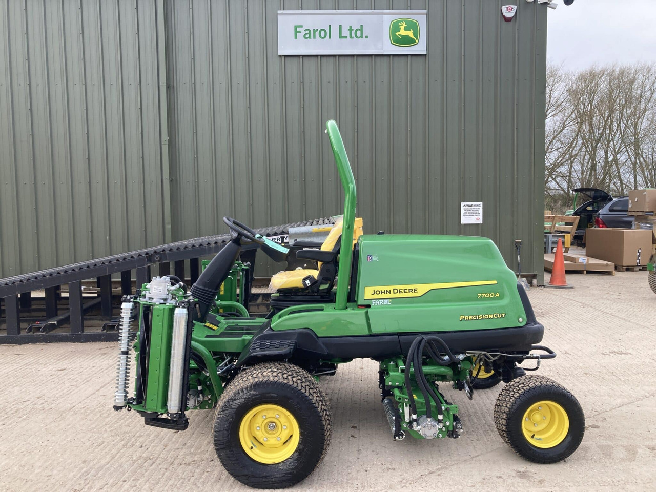 John Deere 7700A Fairway Mower - Mesin pemotong rumput: gambar 2 John Deere 7700A Fairway Mower - Mesin pemotong rumput: gambar 2
