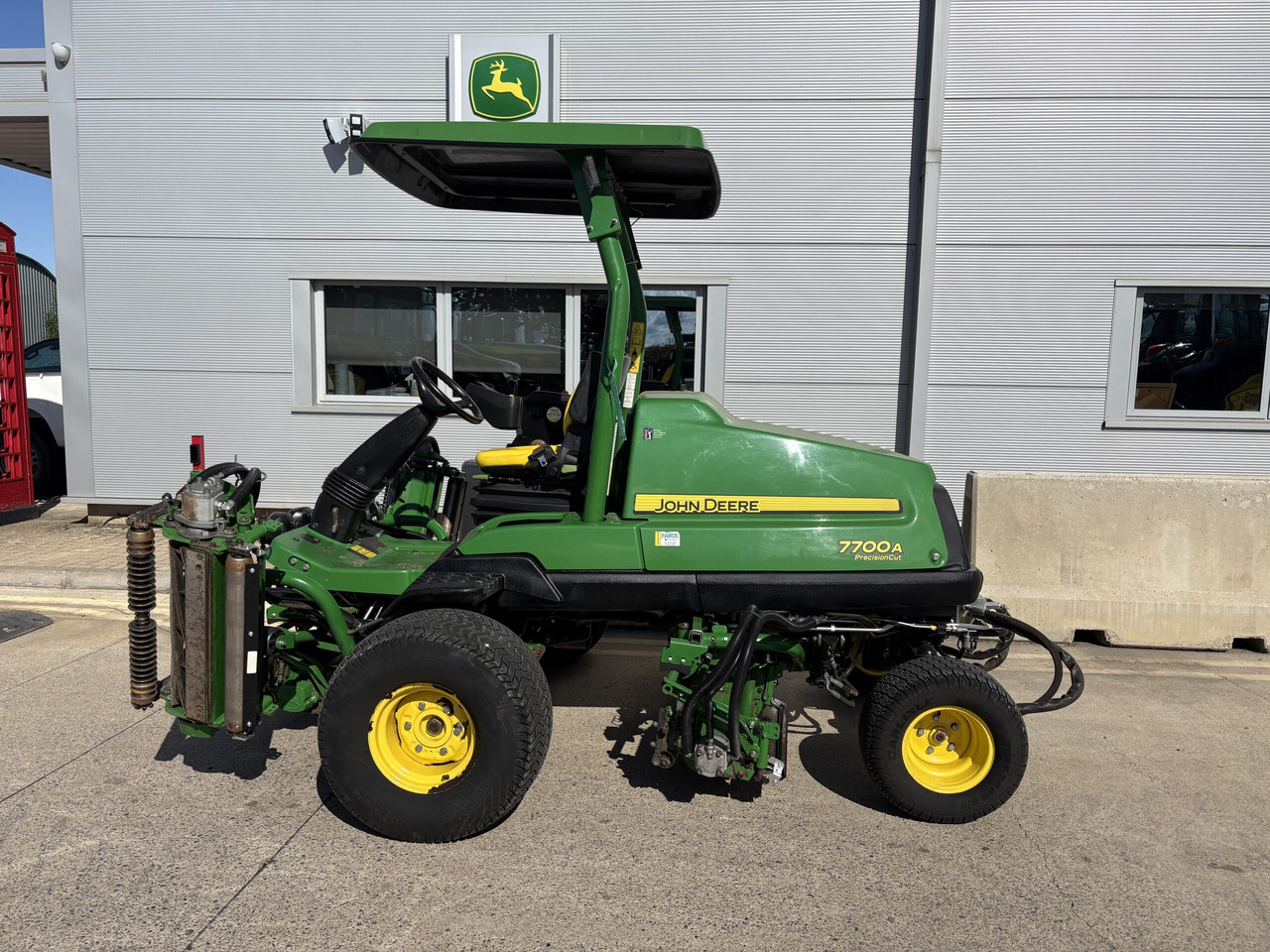 John Deere 7700A Fairway Mower - Mesin pemotong rumput: gambar 2 John Deere 7700A Fairway Mower - Mesin pemotong rumput: gambar 2