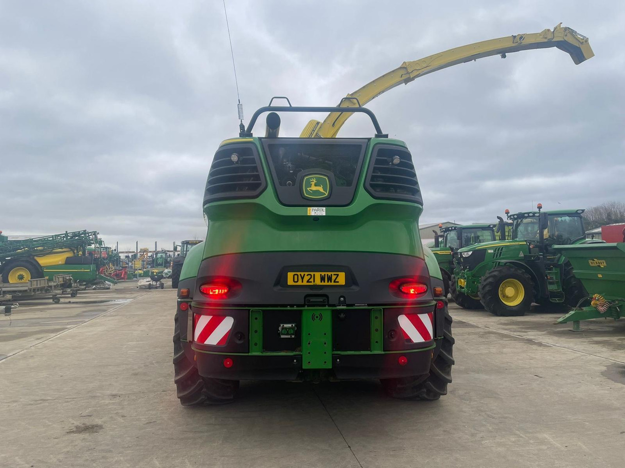 John Deere 9600 - Pemanen hijauan: gambar 3 John Deere 9600 - Pemanen hijauan: gambar 3