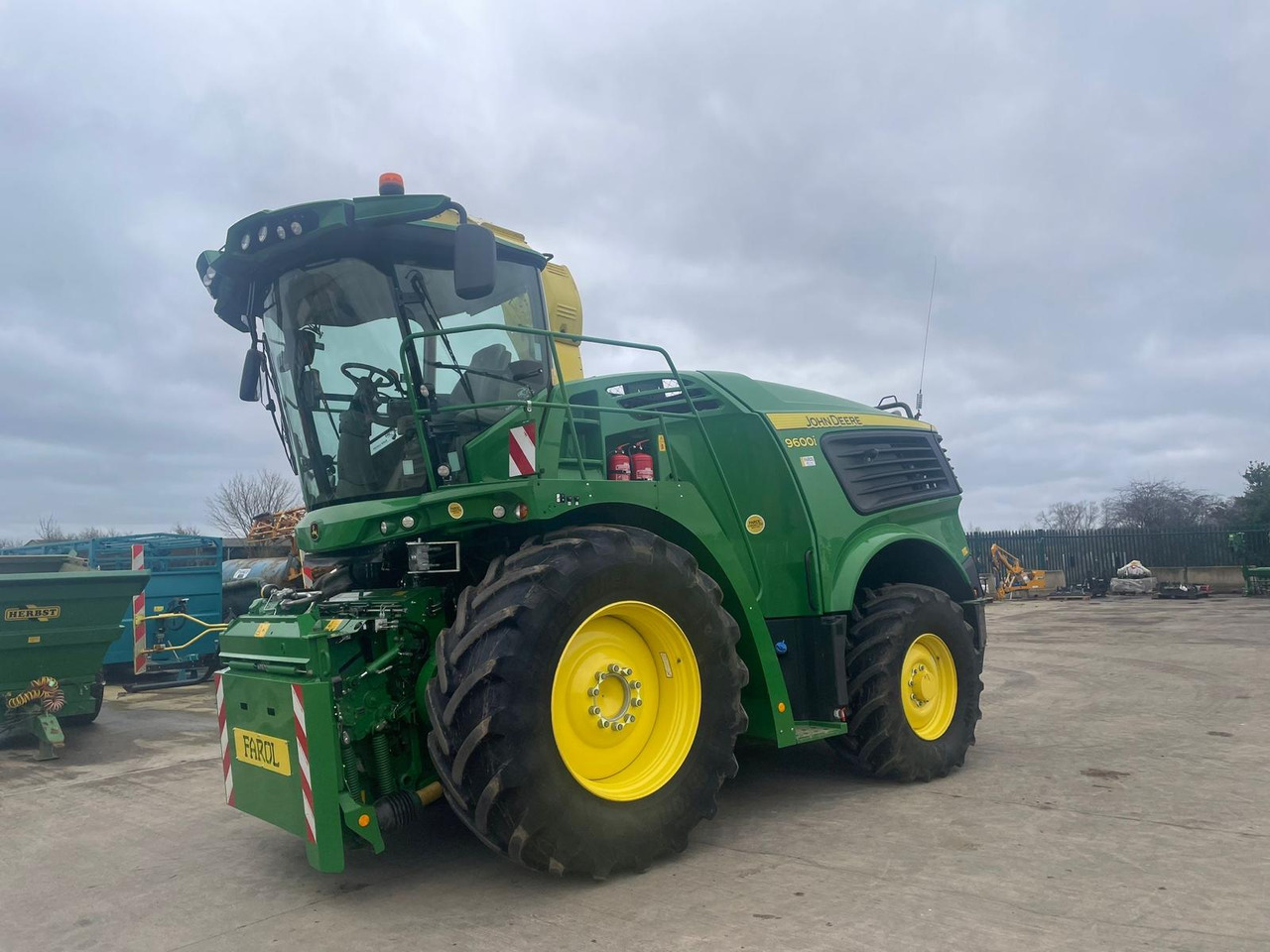 John Deere 9600 - Pemanen hijauan: gambar 5 John Deere 9600 - Pemanen hijauan: gambar 5
