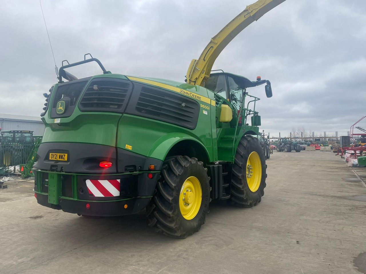 John Deere 9600 - Pemanen hijauan: gambar 2 John Deere 9600 - Pemanen hijauan: gambar 2