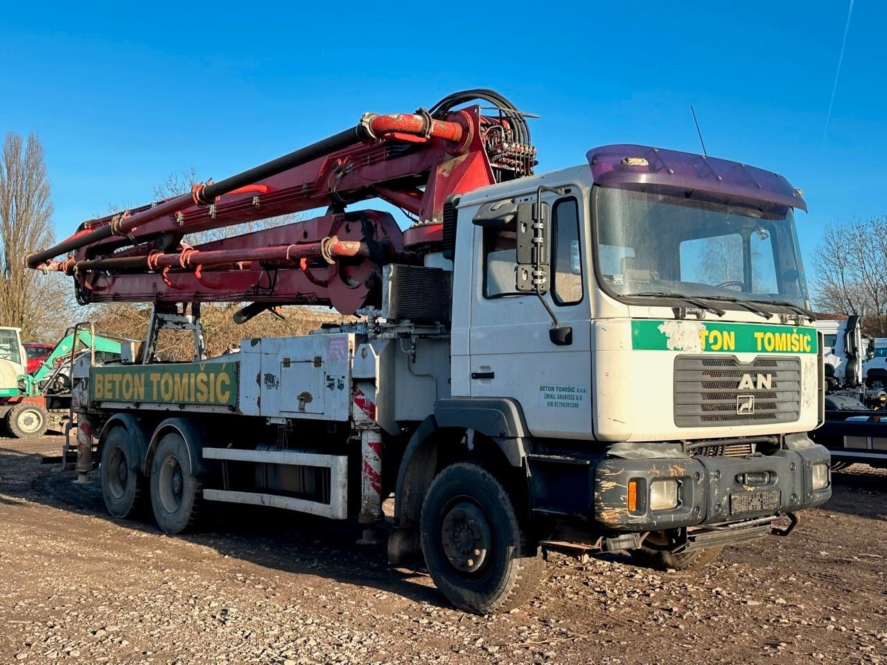 MAN FE 310 6X4 Cifa 36m Betonpumpe - Truk pompa beton: gambar 1 MAN FE 310 6X4 Cifa 36m Betonpumpe - Truk pompa beton: gambar 1