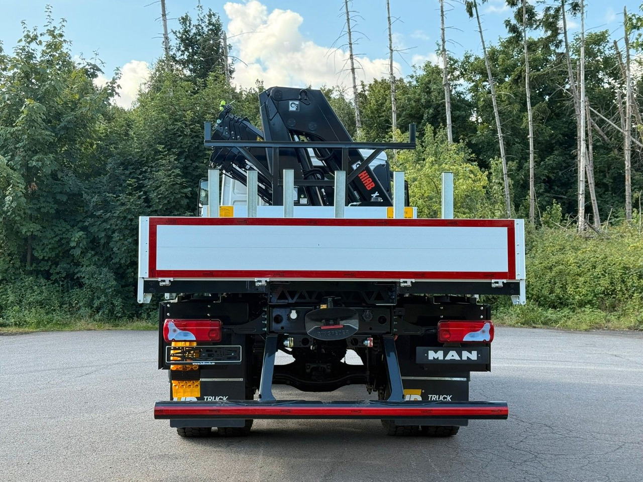 Truk derek MAN TGM 18.320 4x4 Hiab 228-4 Kran: gambar 6