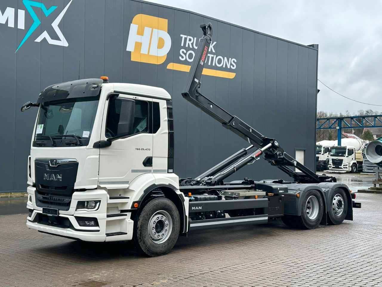 MAN TGS 26.470 6x2 Retarder MulitLift 21S59 - Hook lift, Truk derek: gambar 1 MAN TGS 26.470 6x2 Retarder MulitLift 21S59 - Hook lift, Truk derek: gambar 1