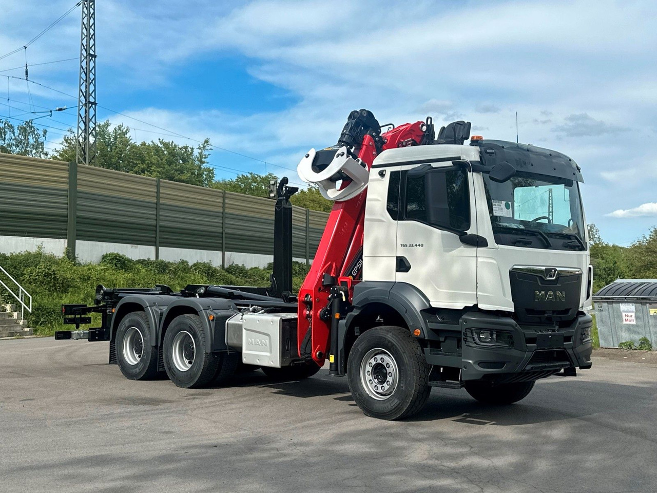 Hook lift, Truk derek MAN TGS 33.440 6x4 Epsilon 170Z MultiLift 20s56: gambar 10
