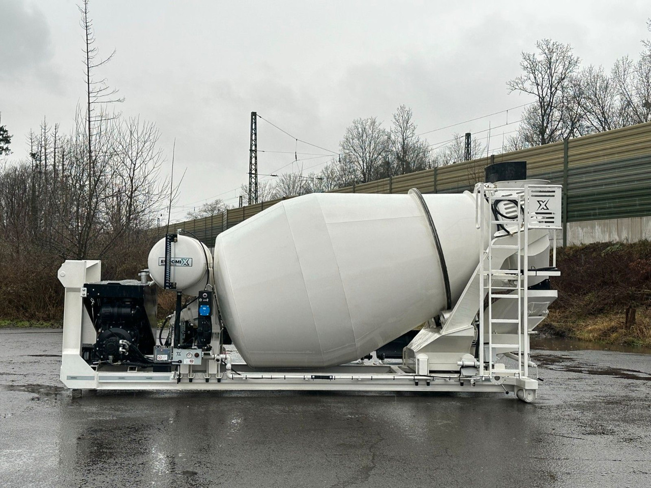 Hook lift, Truk derek MAN TGS 33.440 6x4 Euro6e Abroller + Fahrmischer: gambar 18