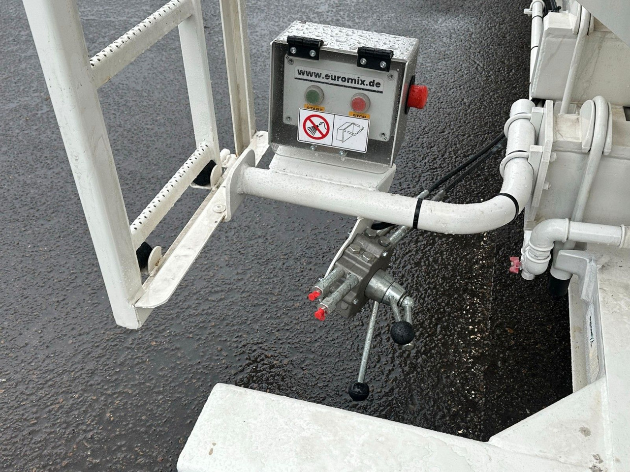 Hook lift, Truk derek MAN TGS 33.440 6x4 Euro6e Abroller + Fahrmischer: gambar 21