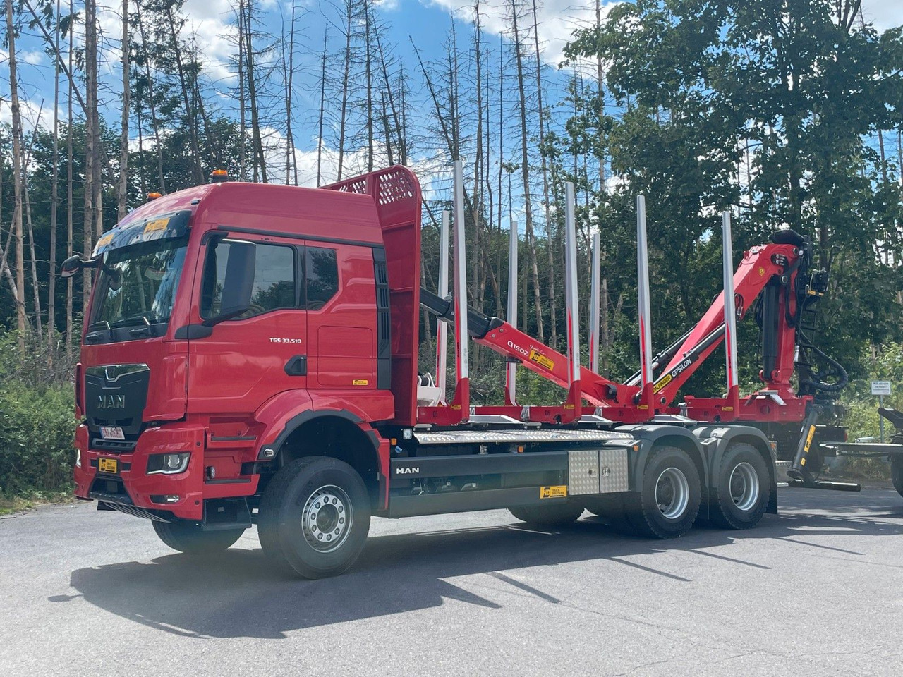 MAN TGS 33.510 6X4 BL Euro6e EPSILON 170Z - Truk logging, Truk derek: gambar 3 MAN TGS 33.510 6X4 BL Euro6e EPSILON 170Z - Truk logging, Truk derek: gambar 3