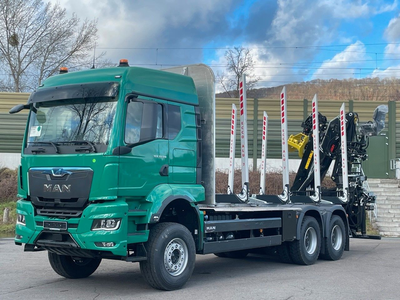 MAN TGS 33.510 6X4 BL Euro6e LogLift 165Z - Truk logging, Truk derek: gambar 2 MAN TGS 33.510 6X4 BL Euro6e LogLift 165Z - Truk logging, Truk derek: gambar 2