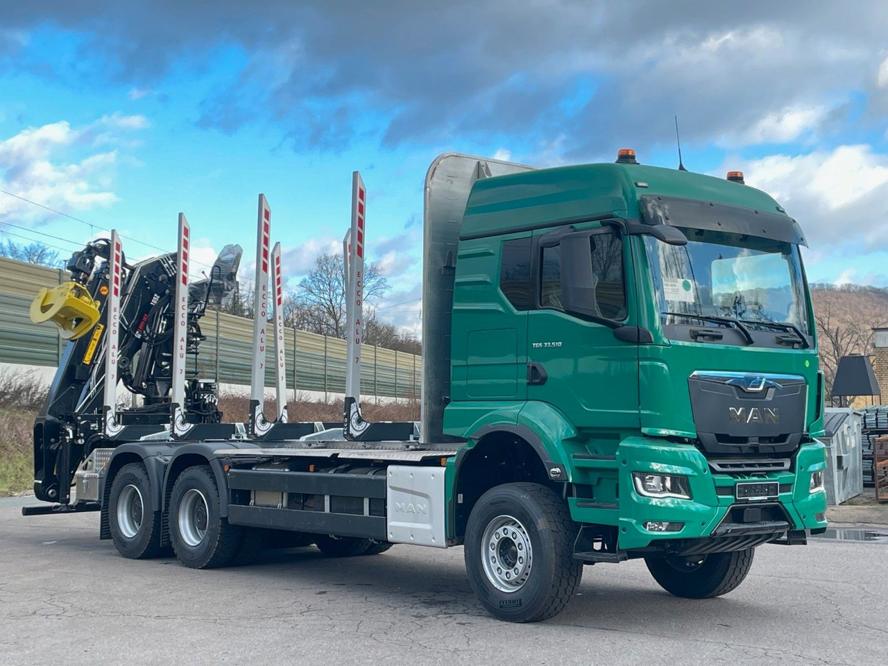 MAN TGS 33.510 6X4 BL Euro6e LogLift 165Z - Truk logging, Truk derek: gambar 1 MAN TGS 33.510 6X4 BL Euro6e LogLift 165Z - Truk logging, Truk derek: gambar 1