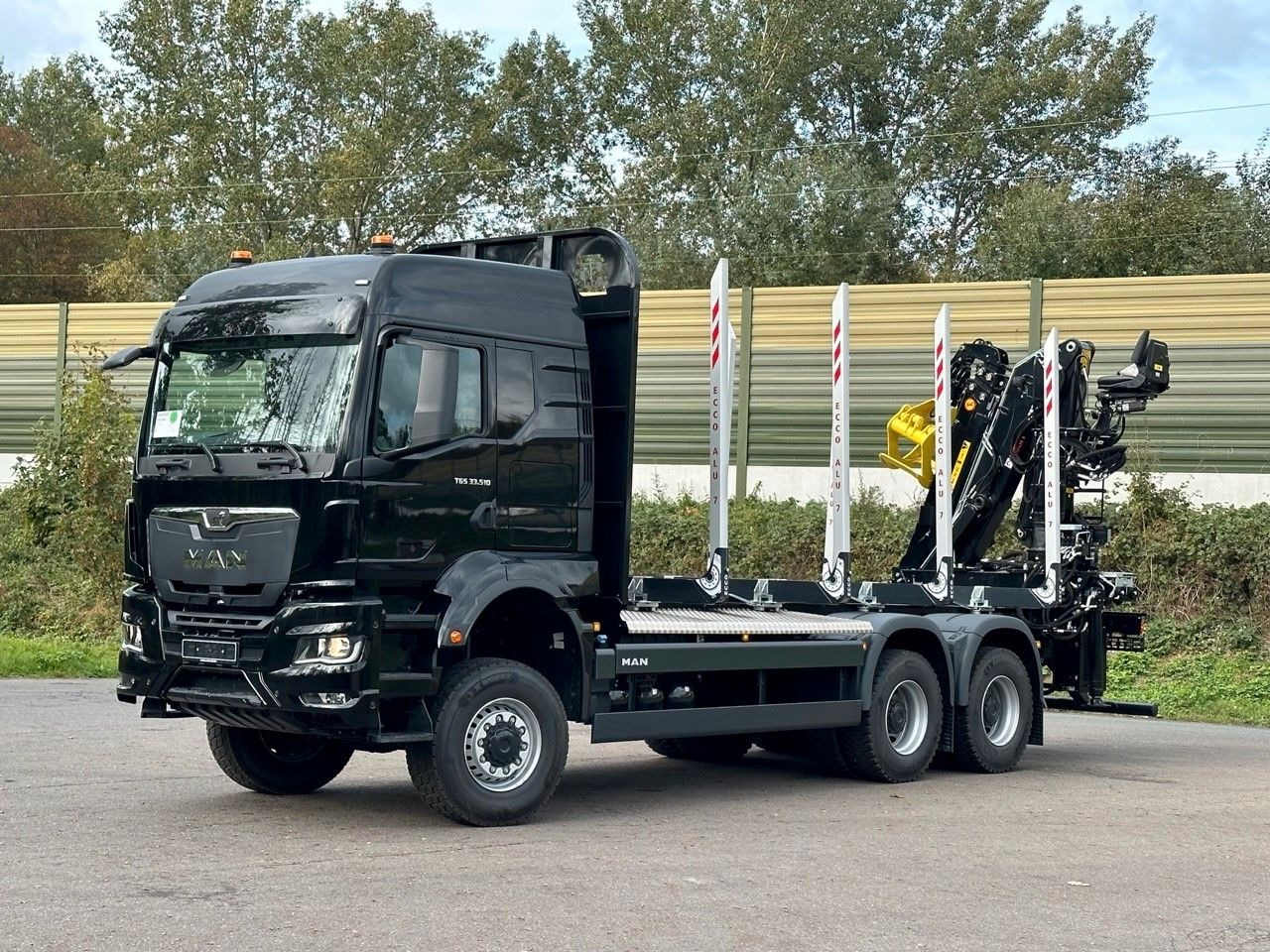 MAN TGS 33.520 6X6 Euro6e LogLift 165 Z - Truk logging, Truk derek: gambar 3 MAN TGS 33.520 6X6 Euro6e LogLift 165 Z - Truk logging, Truk derek: gambar 3
