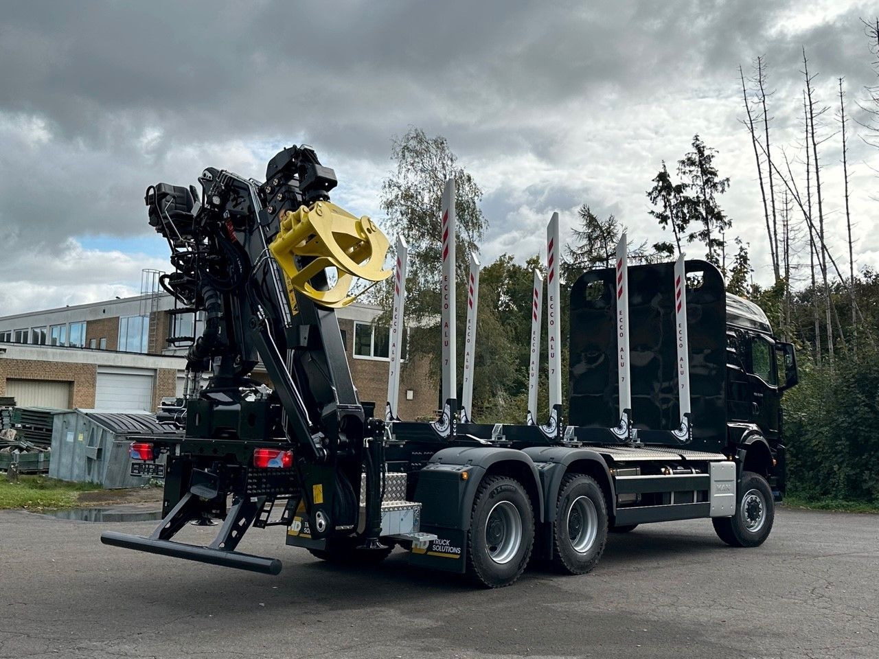MAN TGS 33.520 6X6 Euro6e LogLift 165 Z - Truk logging, Truk derek: gambar 5 MAN TGS 33.520 6X6 Euro6e LogLift 165 Z - Truk logging, Truk derek: gambar 5
