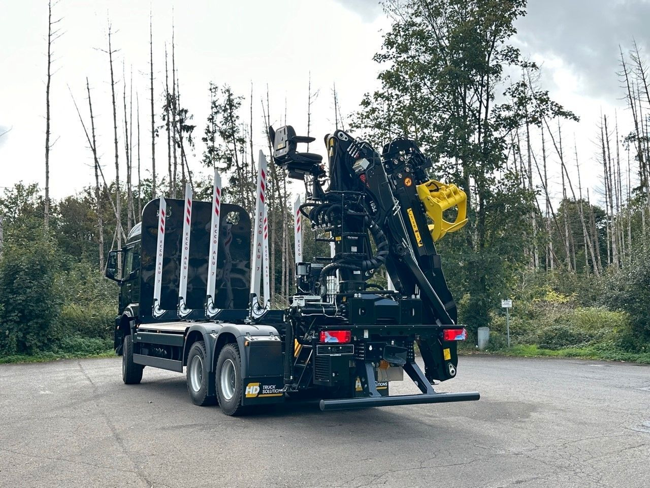 MAN TGS 33.520 6X6 Euro6e LogLift 165 Z - Truk logging, Truk derek: gambar 3 MAN TGS 33.520 6X6 Euro6e LogLift 165 Z - Truk logging, Truk derek: gambar 3