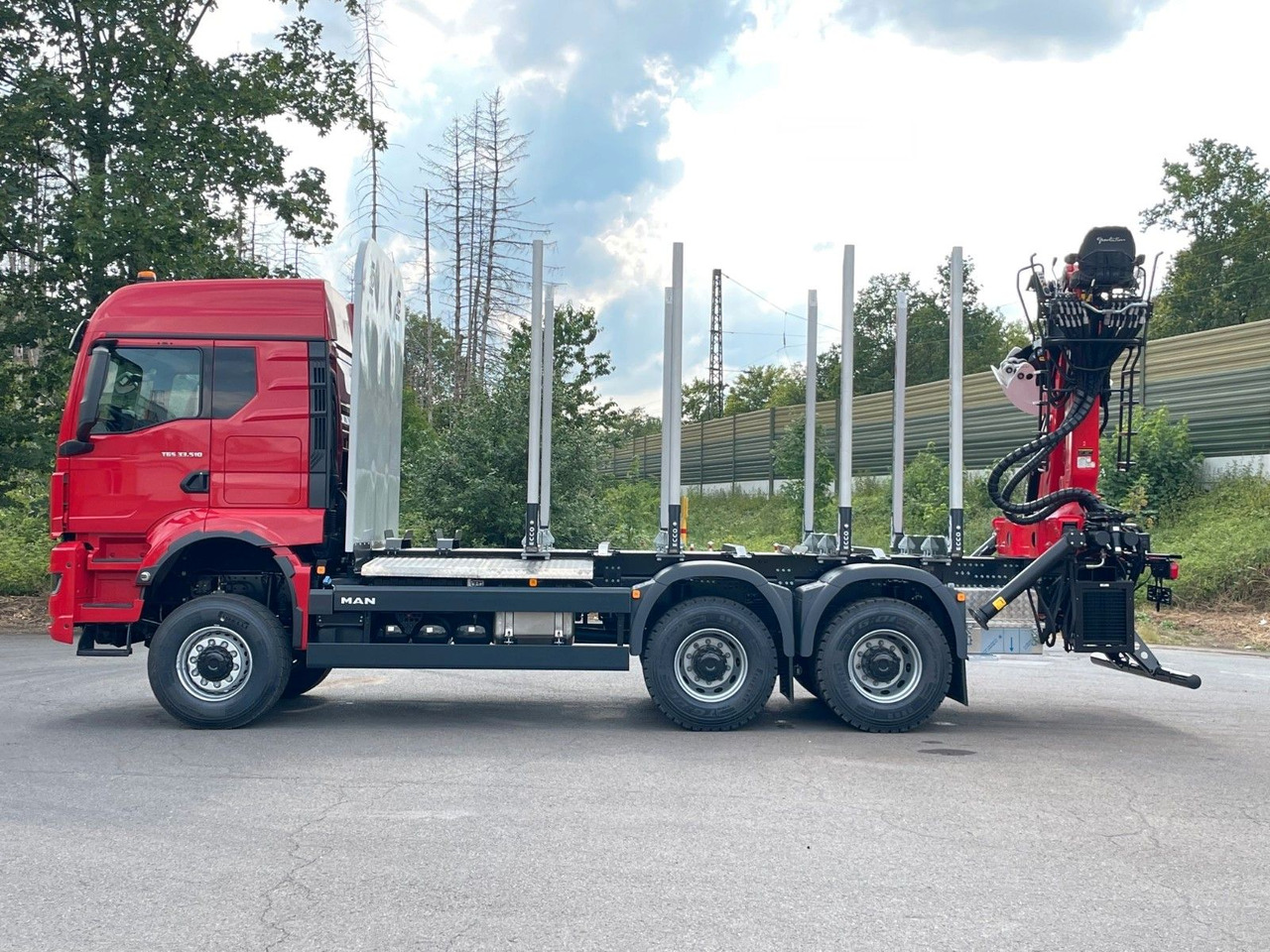 MAN TGS 33.520 6X6 Euro6e Radstand 3900mm EPSILON - Truk logging, Truk derek: gambar 3 MAN TGS 33.520 6X6 Euro6e Radstand 3900mm EPSILON - Truk logging, Truk derek: gambar 3