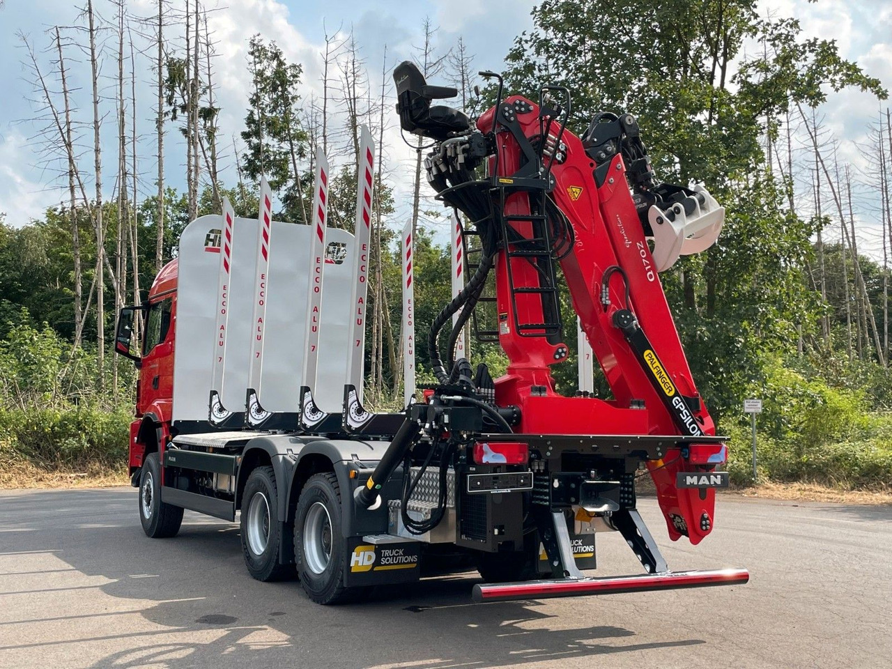 MAN TGS 33.520 6X6 Euro6e Radstand 3900mm EPSILON - Truk logging, Truk derek: gambar 5 MAN TGS 33.520 6X6 Euro6e Radstand 3900mm EPSILON - Truk logging, Truk derek: gambar 5