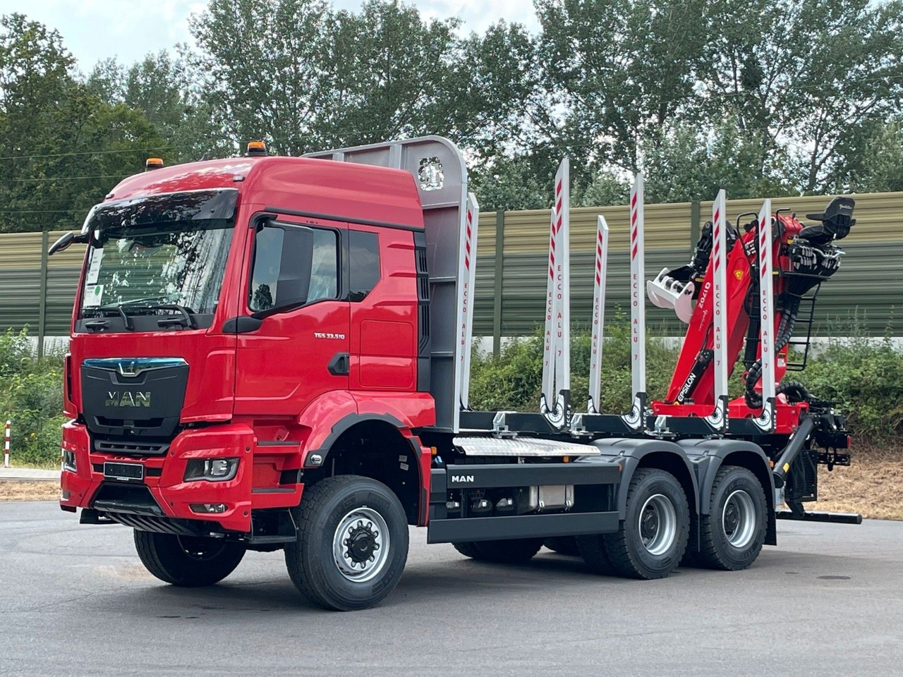 MAN TGS 33.520 6X6 Euro6e Radstand 3900mm EPSILON - Truk logging, Truk derek: gambar 1 MAN TGS 33.520 6X6 Euro6e Radstand 3900mm EPSILON - Truk logging, Truk derek: gambar 1