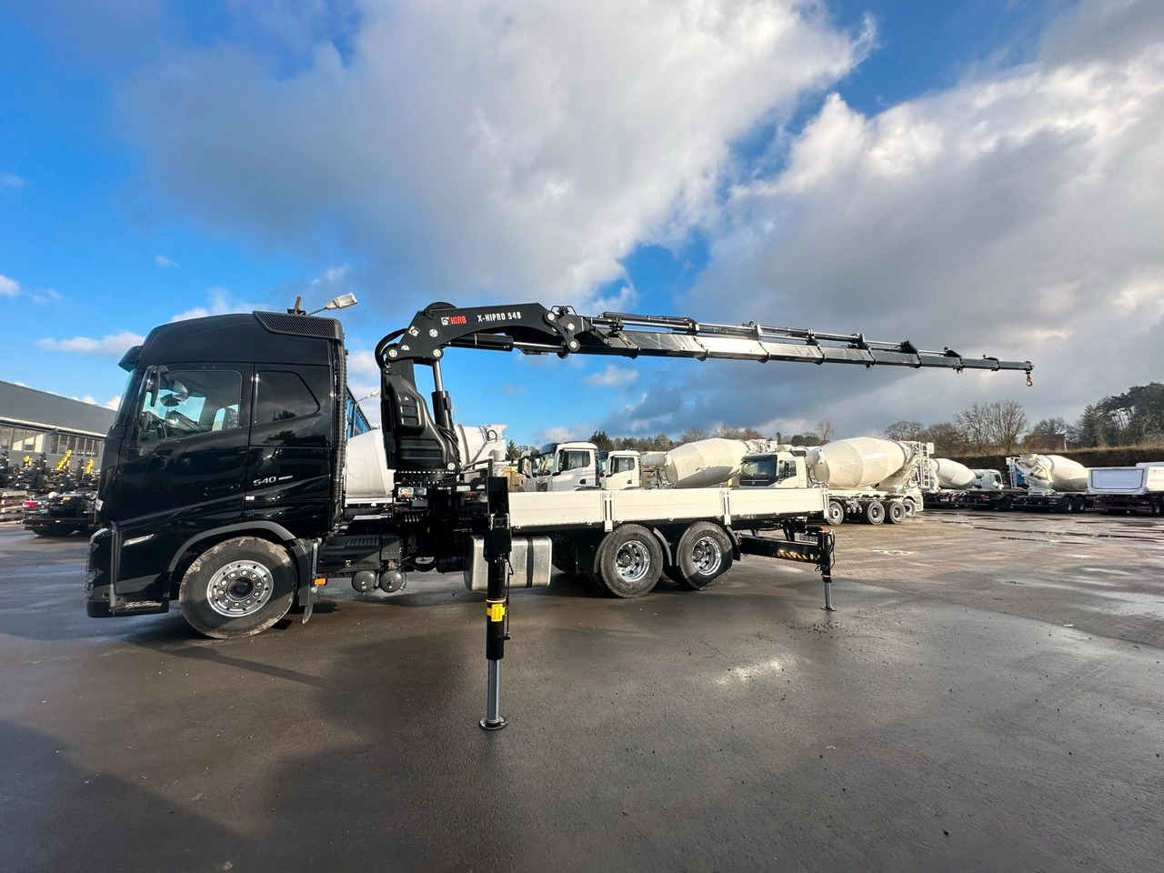Volvo FH 540 6x4 Euro6e HIAB X-HIPRO 548 E 8 - Truk flatbed, Truk derek: gambar 3 Volvo FH 540 6x4 Euro6e HIAB X-HIPRO 548 E 8 - Truk flatbed, Truk derek: gambar 3