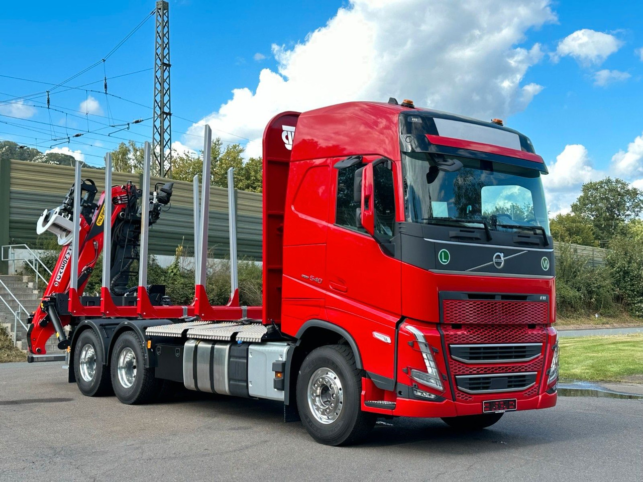 Volvo FH 540 6x4 LogLift EPSILON - Truk logging, Truk derek: gambar 1 Volvo FH 540 6x4 LogLift EPSILON - Truk logging, Truk derek: gambar 1
