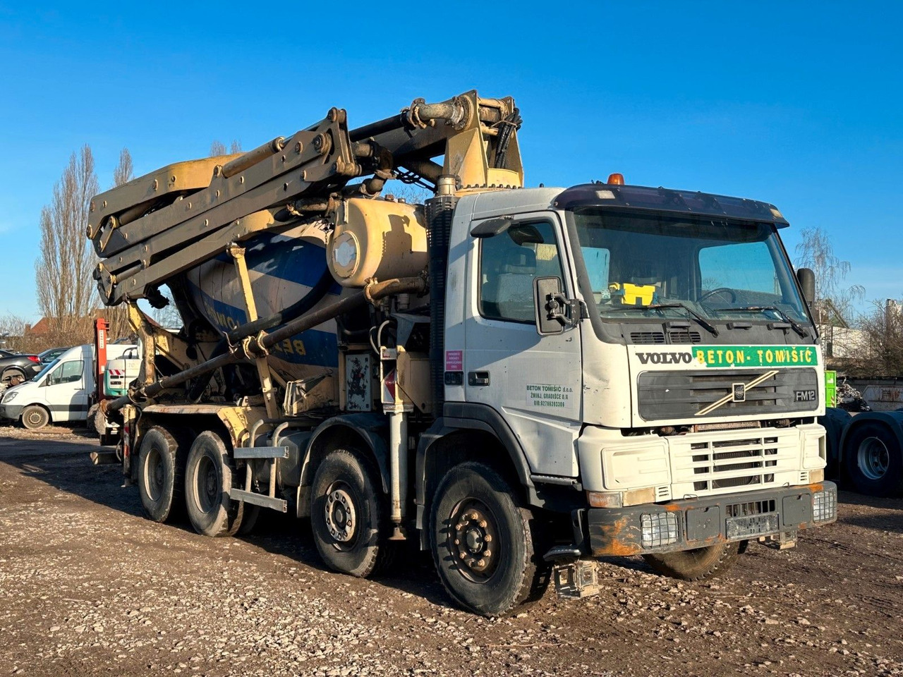 Volvo FM380 8X4 CIFA 28m Fahrmischer Pumpe - Truk pompa beton: gambar 1 Volvo FM380 8X4 CIFA 28m Fahrmischer Pumpe - Truk pompa beton: gambar 1
