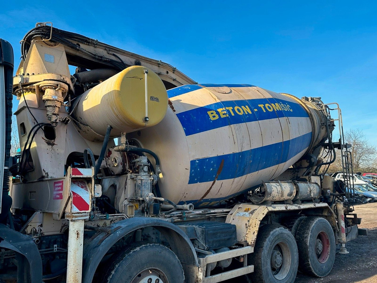 Truk pompa beton Volvo FM380 8X4 CIFA 28m Fahrmischer Pumpe: gambar 25