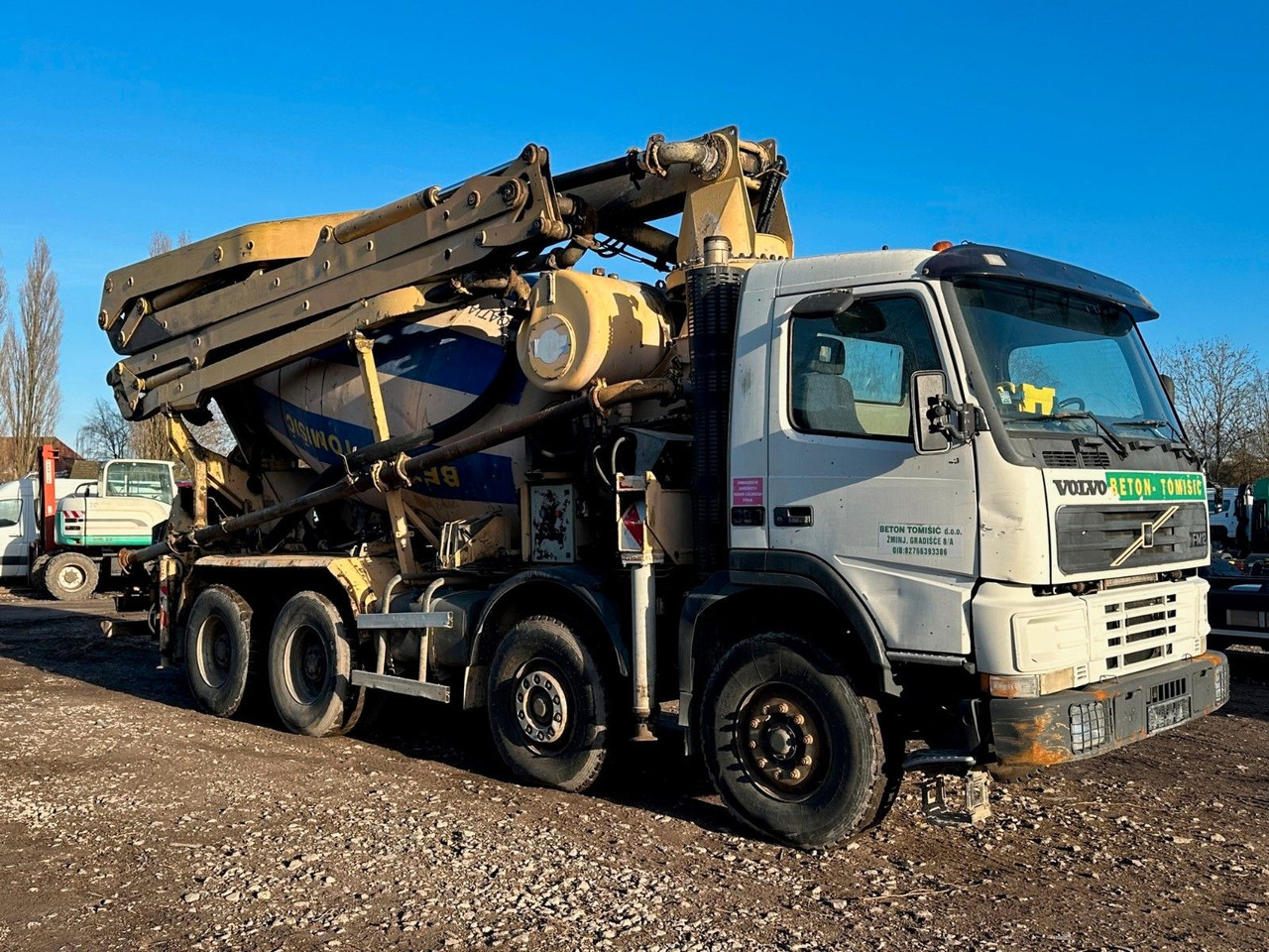 Volvo FM380 8X4 CIFA 28m Fahrmischer Pumpe - Truk pompa beton: gambar 2 Volvo FM380 8X4 CIFA 28m Fahrmischer Pumpe - Truk pompa beton: gambar 2