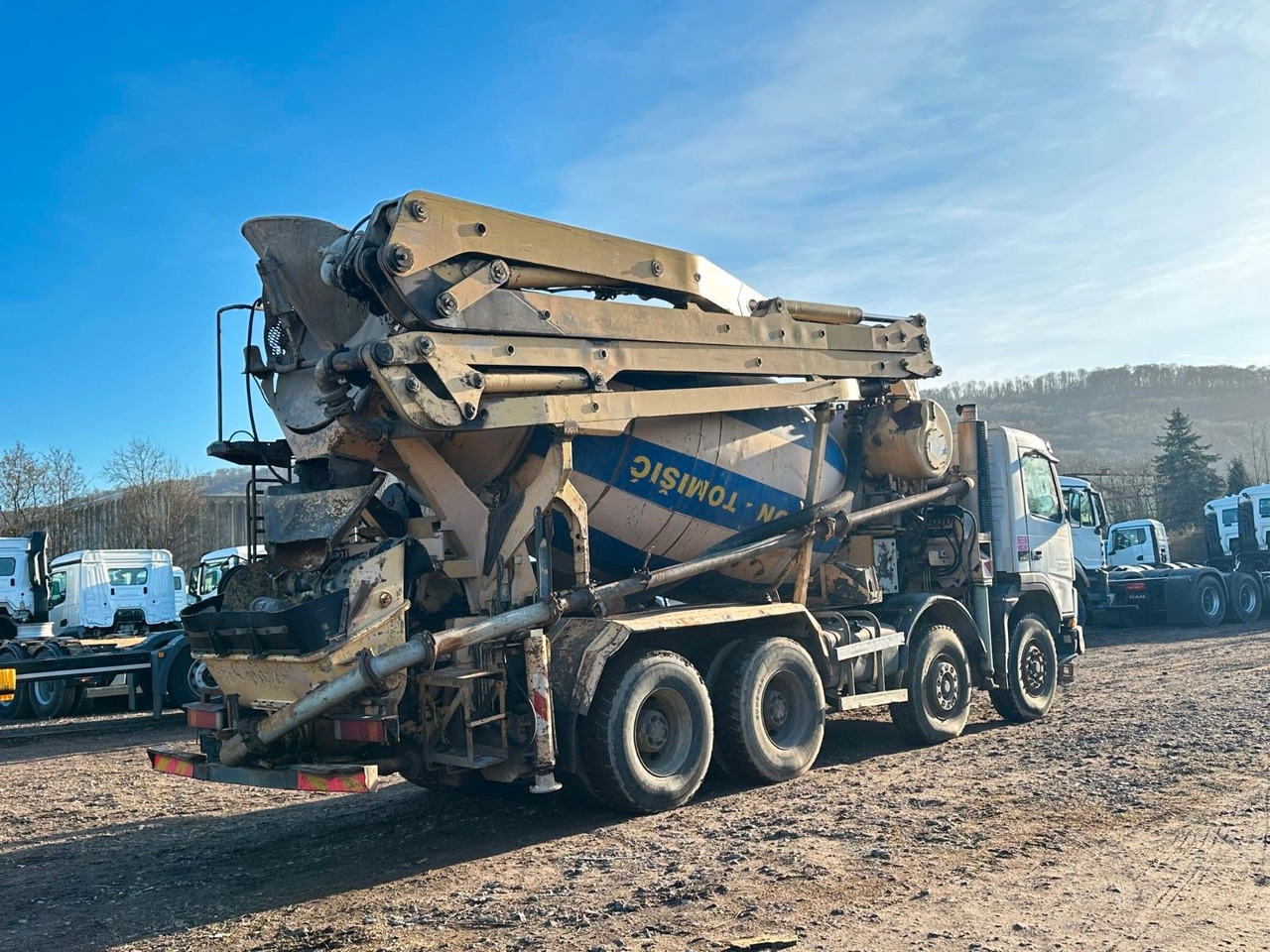 Volvo FM380 8X4 CIFA 28m Fahrmischer Pumpe - Truk pompa beton: gambar 4 Volvo FM380 8X4 CIFA 28m Fahrmischer Pumpe - Truk pompa beton: gambar 4