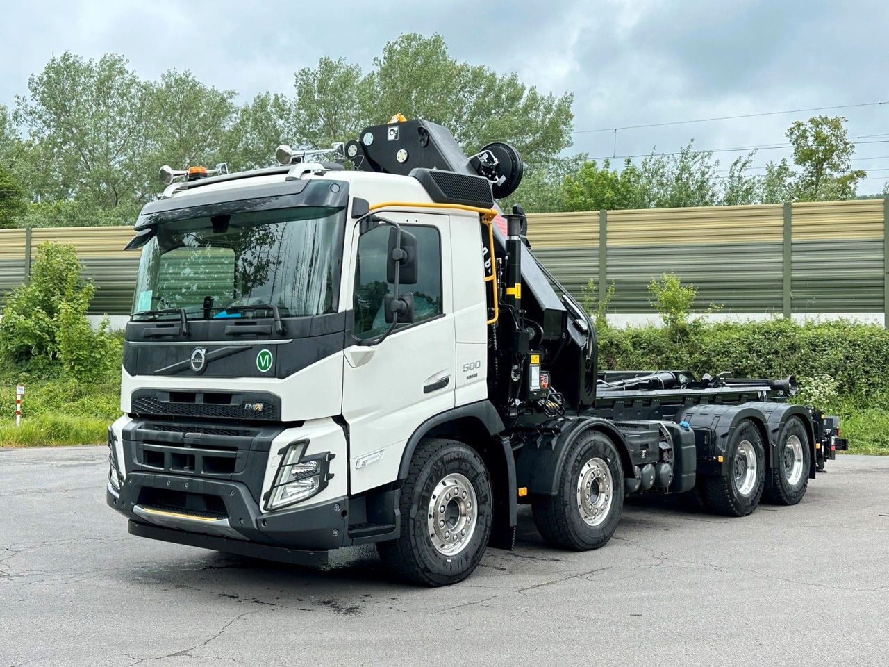 Volvo FMX 500 8x4 Abrollkipper + Kran Hiab 658-6 - Hook lift, Truk derek: gambar 2 Volvo FMX 500 8x4 Abrollkipper + Kran Hiab 658-6 - Hook lift, Truk derek: gambar 2