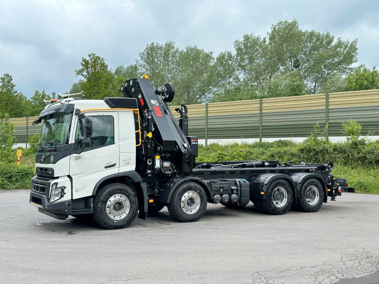 Volvo FMX 500 8x4 Abrollkipper + Kran Hiab 658-6 - Hook lift, Truk derek: gambar 3 Volvo FMX 500 8x4 Abrollkipper + Kran Hiab 658-6 - Hook lift, Truk derek: gambar 3
