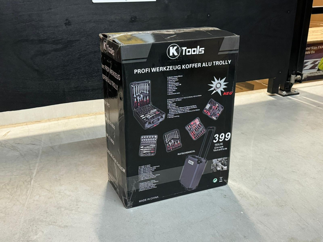 KTools gereedschapskoffer 399PCS - Peralatan bengkel: gambar 1 KTools gereedschapskoffer 399PCS - Peralatan bengkel: gambar 1
