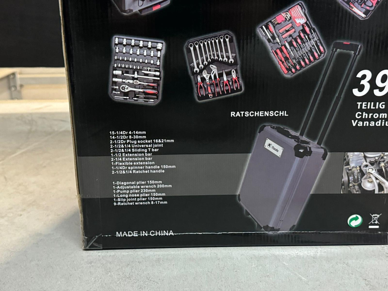 KTools gereedschapskoffer 399PCS - Peralatan bengkel: gambar 3 KTools gereedschapskoffer 399PCS - Peralatan bengkel: gambar 3