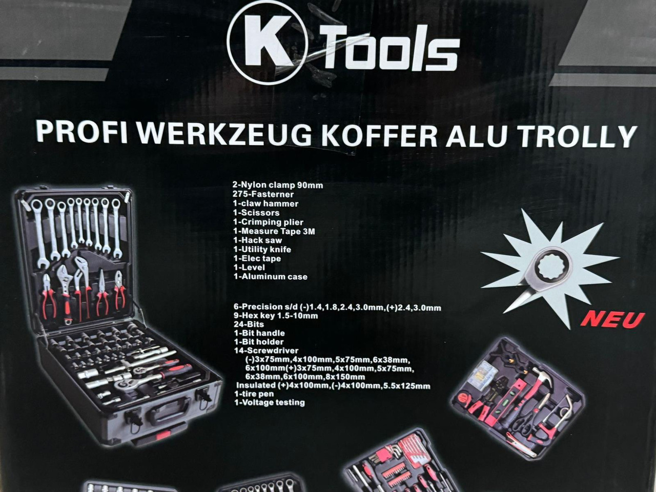 KTools gereedschapskoffer 399PCS - Peralatan bengkel: gambar 5 KTools gereedschapskoffer 399PCS - Peralatan bengkel: gambar 5