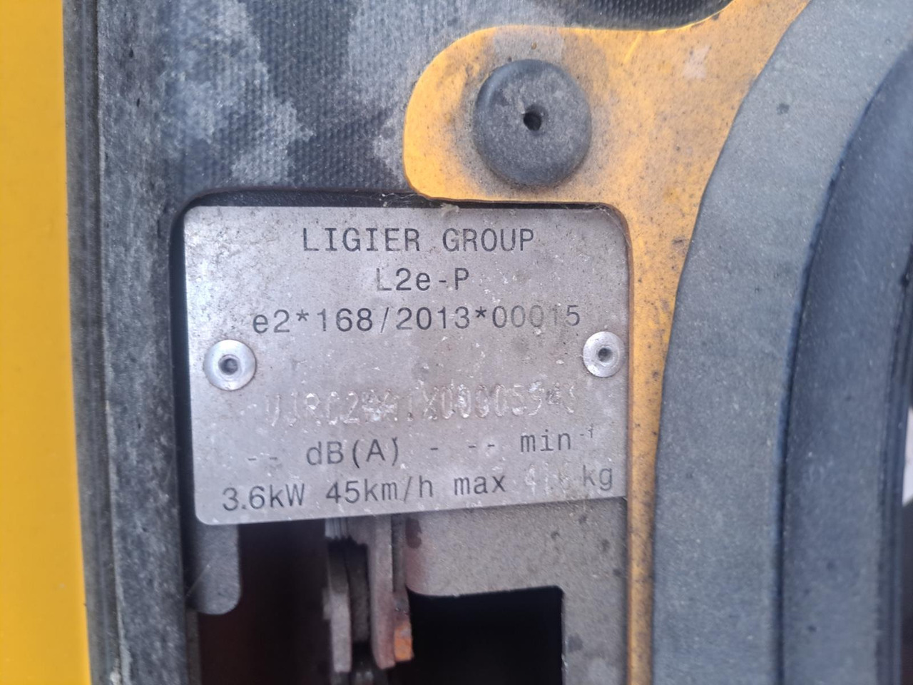 Sepeda motor Ligier  L2e-P Postscooter: gambar 11