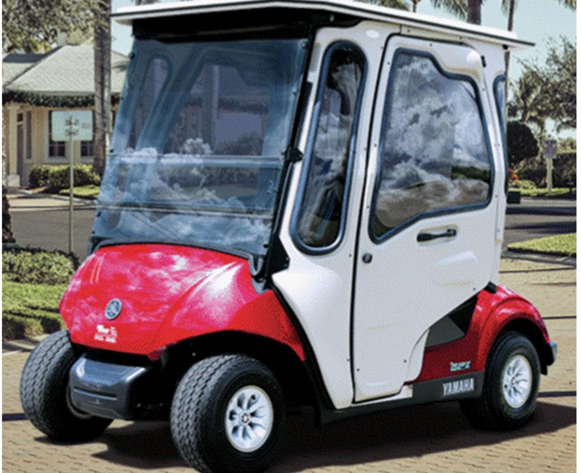 1x Curtis Street Pro Cabine voor Yamaha Drive2 wit - Suku cadang untuk Kereta golf: gambar 1 1x Curtis Street Pro Cabine voor Yamaha Drive2 wit - Suku cadang untuk Kereta golf: gambar 1