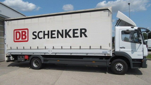 Mercedes-Benz 1524L Pr.LBW, Klima, Sperre, 7,7m, Schiebepl. - Truk dengan terpal samping: gambar 4 Mercedes-Benz 1524L Pr.LBW, Klima, Sperre, 7,7m, Schiebepl. - Truk dengan terpal samping: gambar 4