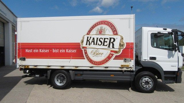 Mercedes-Benz Atego 1524L Getränkekoffer, LBW, Euro6 - Truk minuman: gambar 4 Mercedes-Benz Atego 1524L Getränkekoffer, LBW, Euro6 - Truk minuman: gambar 4