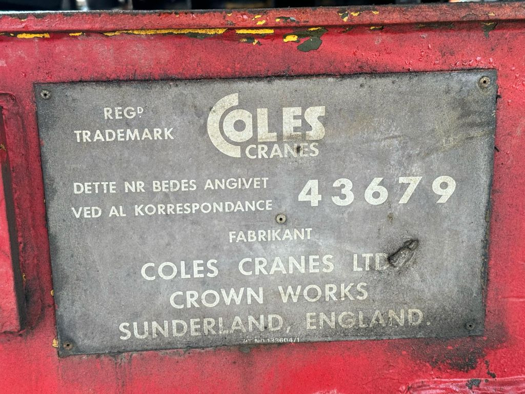 Grove COLES 830T - Derek bergerak: gambar 3 Grove COLES 830T - Derek bergerak: gambar 3