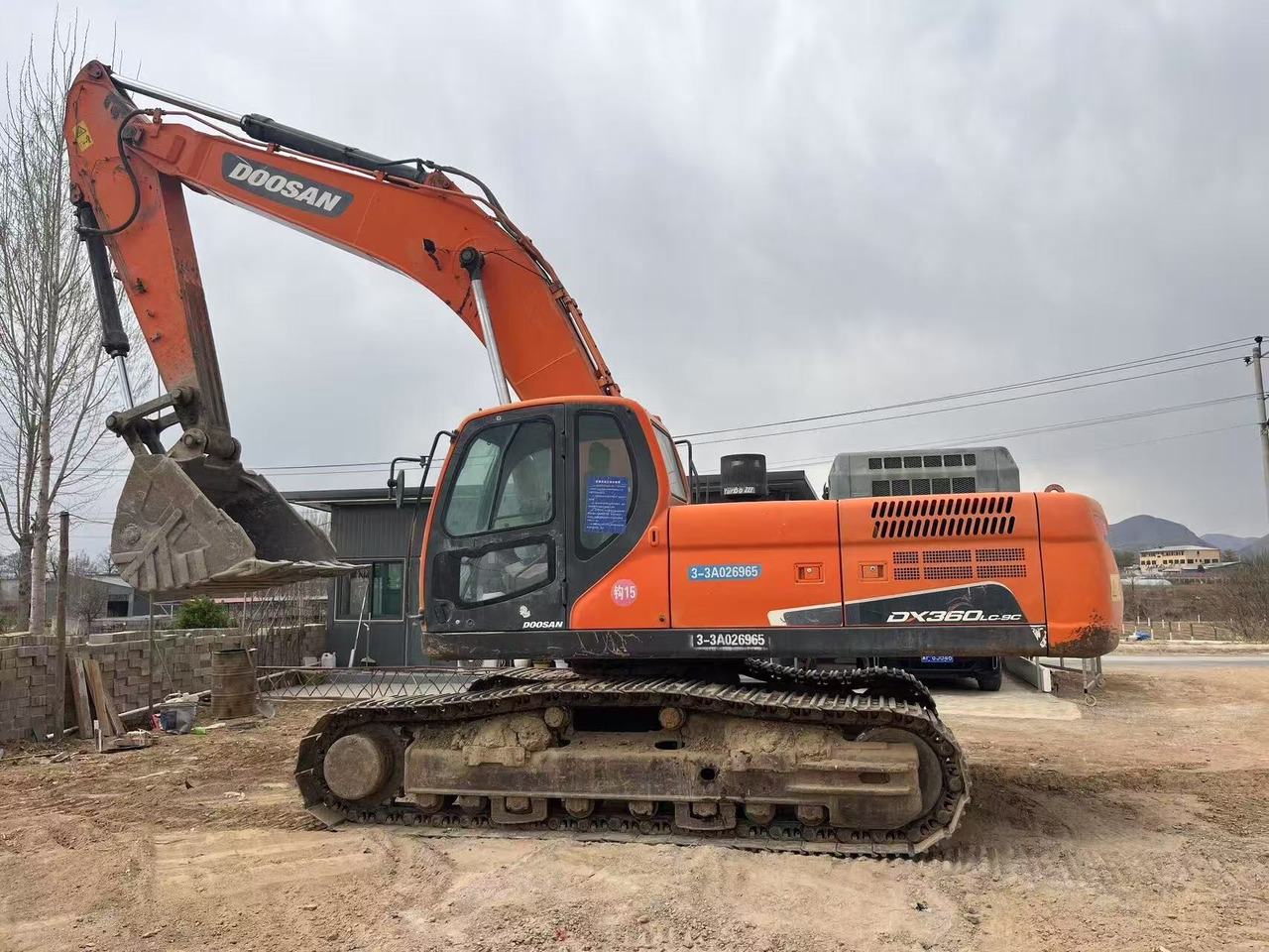 DOOSAN DX340 - Ekskavator perayap: gambar 3 DOOSAN DX340 - Ekskavator perayap: gambar 3