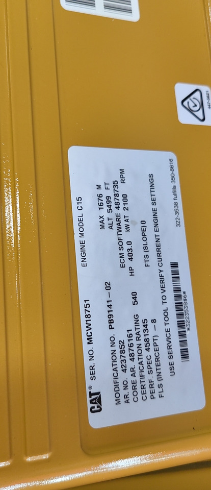 Caterpillar C15 - Suku cadang: gambar 3 Caterpillar C15 - Suku cadang: gambar 3